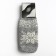 Women's woolen mittens "snowflake", light gray, size 20-22
