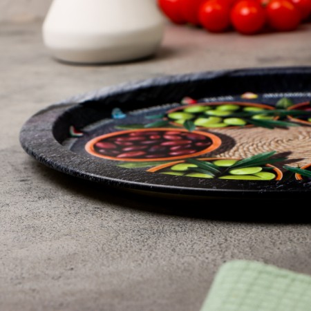 Elivery tray, 28 x 1.6 x 0.32 cm, metal-2