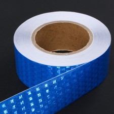 Reflective tape, self -adhesive, blue, 5 cm x 25 m