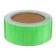 Reflective tape, self -adhesive, green, 5 cm x 15 m