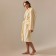 Terry robe with a hood Women's SL Home: Basic "Ivory", Rr. M, 100% HL, 420 g/m2