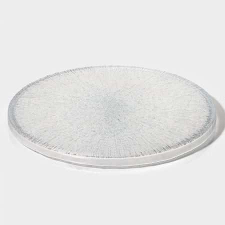 Glass Serving dish with the “NUUK” side, D = 32 cm-3