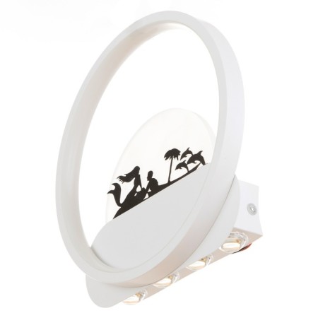 Bra "Mermaid" LED 4000K 10W white 24x24x6cm-3