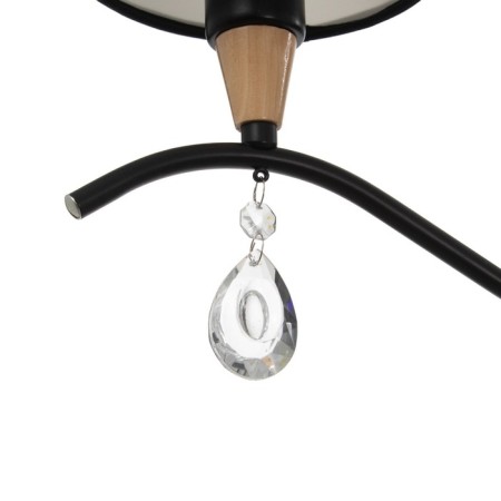 Brussels chandelier 3x60W E14 Black 58x58x85 cm Bayerlux-5