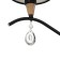 Brussels chandelier 3x60W E14 Black 58x58x85 cm Bayerlux