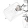 Chandelier "Melody" 3x60W e27 chrome