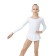 A swimsuit for gymnastics and dancing Grace Dance, p. 28, white color