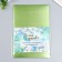 Foamiran metallic "Green Salad" 1.8 mm set 5 sheets 20x30 cm