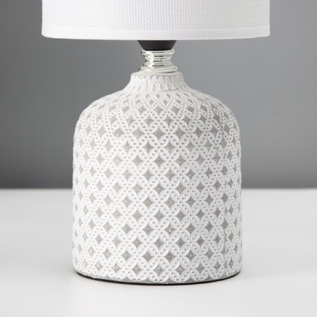 Traffic lamp with lampshade Risalux "RIZO", E14, 40 W, White, 13 × 13 × 27 cm-3