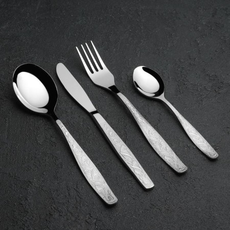 Set of dining room "Uralochka", 48 items, thickness 2 mm, decorative box-1