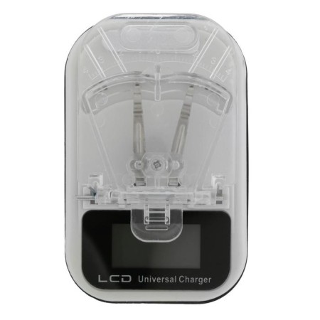 UC-21 network charger, display, universal for removable batteries-1