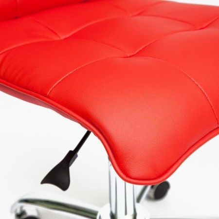 Zero Eco-leather chair, red 36-161-5