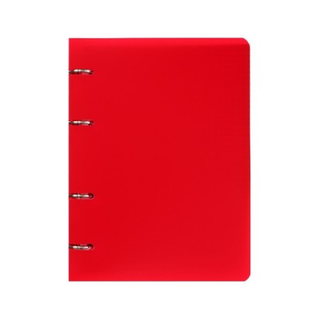 A notebook on rings A5 80 sheets in Calligrata Calges Red, plastic cover, OFSET MIX OFSET (2 colors)-7