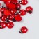 Decor for creativity Plastic "ladybugs" set of 25 pcs 1.1x0.7x0.4 cm
