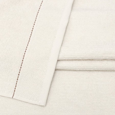 A set of towels "Bookle", size 50x80 cm - 2 pcs, 70x130 cm - 2 pcs, beige color-6