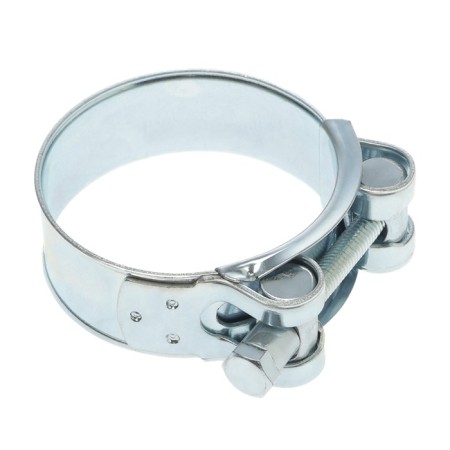 The clamp zein English, diameter 52-55 mm, width 22 mm, galvanized