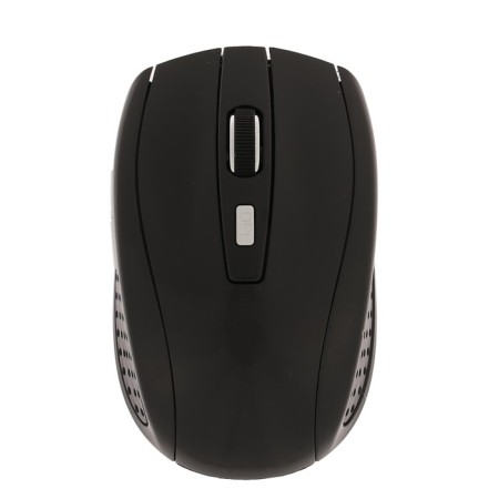Mouse Luazon MB-1.1, wireless, optical, 3200 dpi, from 2 batteries, USB, black-2