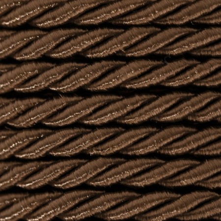 Cord twisted, d = 3 mm, 25 ± 1 m, brown color-1