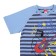 T -shirt for a boy, height 110 cm, blue color