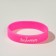 Silicone Bracelet "Darling" Children's, Pink color, 16 cm