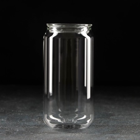Glass glass with a cover "Basis", 400 ml-2
