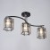 Astril chandelier 3he27 40w Black 61.5x12x28.5cm Bayerlux