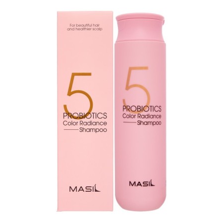 Shampoo for dyed hair 5 PROBIOTICS Color Radiance Shampoo with color protection, 300 ml-2