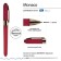 Ballic handle, 0.5 mm, BrunovisConti Monaco, blue rod, Soft Touch Corps Red, in case