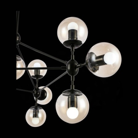 Ceiling EVOLUCE lamp. Sle154903-10. Lacotta. 10x40 watts, E27, 100x100x120 cm, black color-6