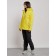 Ski costume female winter, size 44, yellow color