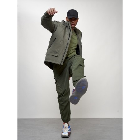 Male spring jacket, size 58, khaki color-13