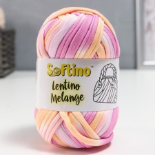 Knitted yarn 95% cotton, 5% elastan 