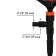 Spray 5 - flowerpot, fitting for hoses 1/2 (12 mm) - 3/4 "(19 mm), peak, plastic," beetle "