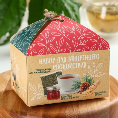Good health "for inner peace" Cedar nut 30 g, jam 30 g, tea 20 g 100-4