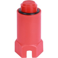 Заглушка сантехническая STOUT SFA-0035-200012, 1/2", красная, пластиковая