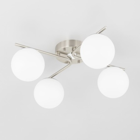 Ceiling chandelier Citilux "Adam Smart" CL228A141 45x41x21 cm, 4x12W, LED, Gray color.-2