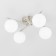 Ceiling chandelier Citilux "Adam Smart" CL228A141 45x41x21 cm, 4x12W, LED, Gray color.