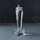Souvenir Glass stele "Star - you can all" 6.5x6.5x23 cm