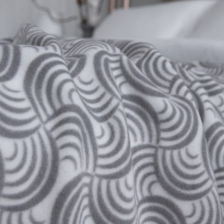 Fleet blade "shell", size 150x200 cm, color gray color-3