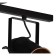 STACE Neider 2XE27 40W, size 56x10.7x31 cm, black color