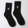Socks male terry, black color, size 25-27
