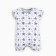 Body baby, white color/stars, height 74cm