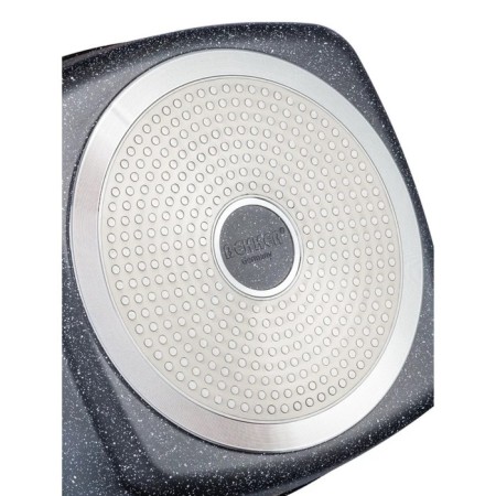 Bekker Schwarzmarbel, 6.1 l, with a lid, anti -stick coating-9