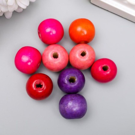 Beads for creativity tree "Multi -colored" set 20 g 2x2x2 cm