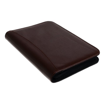 Organizer on the rings A5, 96 sheets in a ruler, on a zipper from 3 sides, leatherette, with a calculator, mix-1