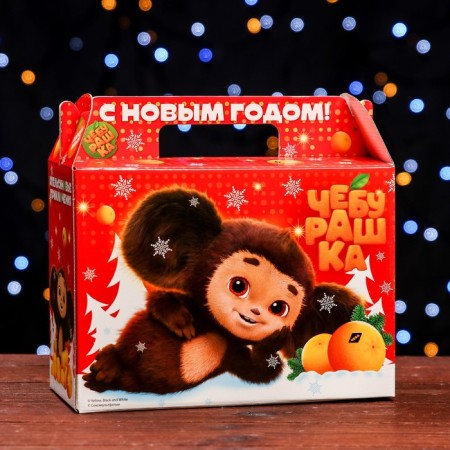Gift box "Cheburashka", suitcase, 23 x 10.5 x 16.5 cm-1