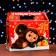 Gift box "Cheburashka", suitcase, 23 x 10.5 x 16.5 cm
