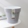 Kashpo for flowers with an insert "Porto", 3.5 l, color gray color
