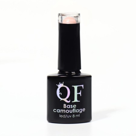 Camouflage base for nails, 3 phase, 8ml, LED/UV, Pink-Perman color (022)-7