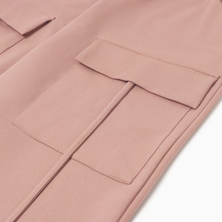 Women's pants cargo minku: casual collection beige color, pr 42-3